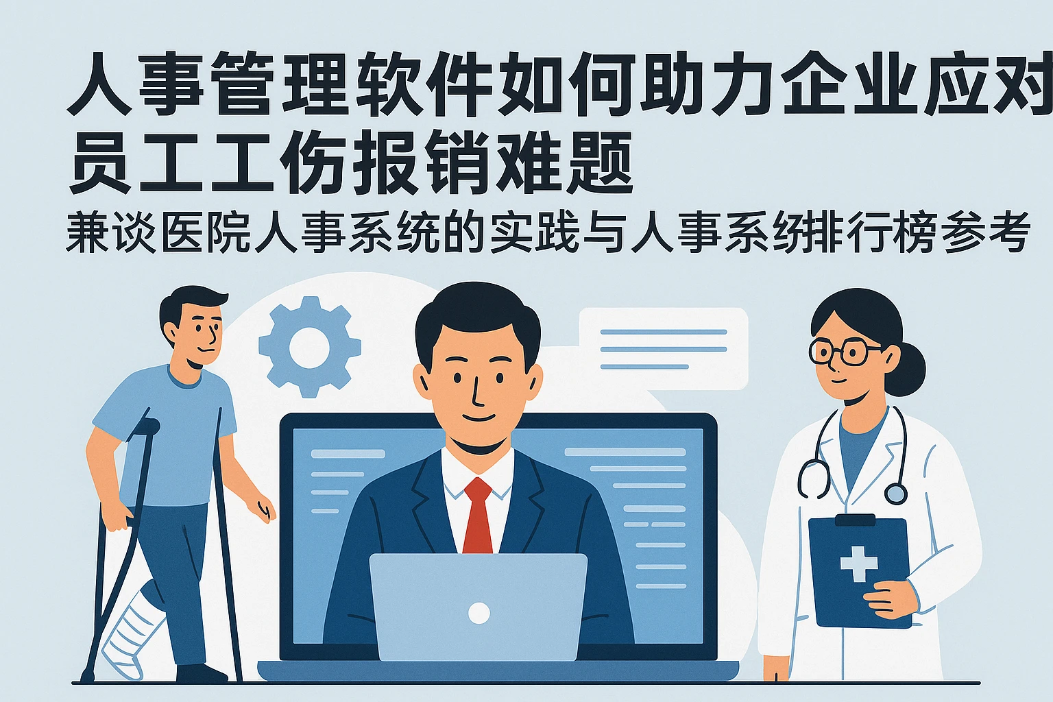 人事管理软件如何助力企业应对员工工伤报销难题——兼谈医院人事系统的实践与人事系统排行榜参考
