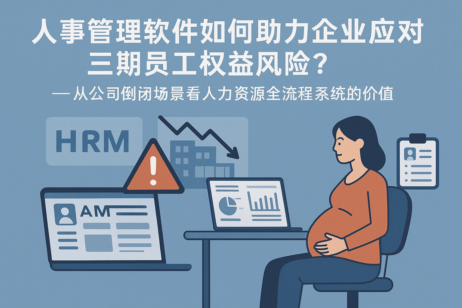 人事管理软件如何助力企业应对三期员工权益风险？——从公司倒闭场景看人力资源全流程系统的价值