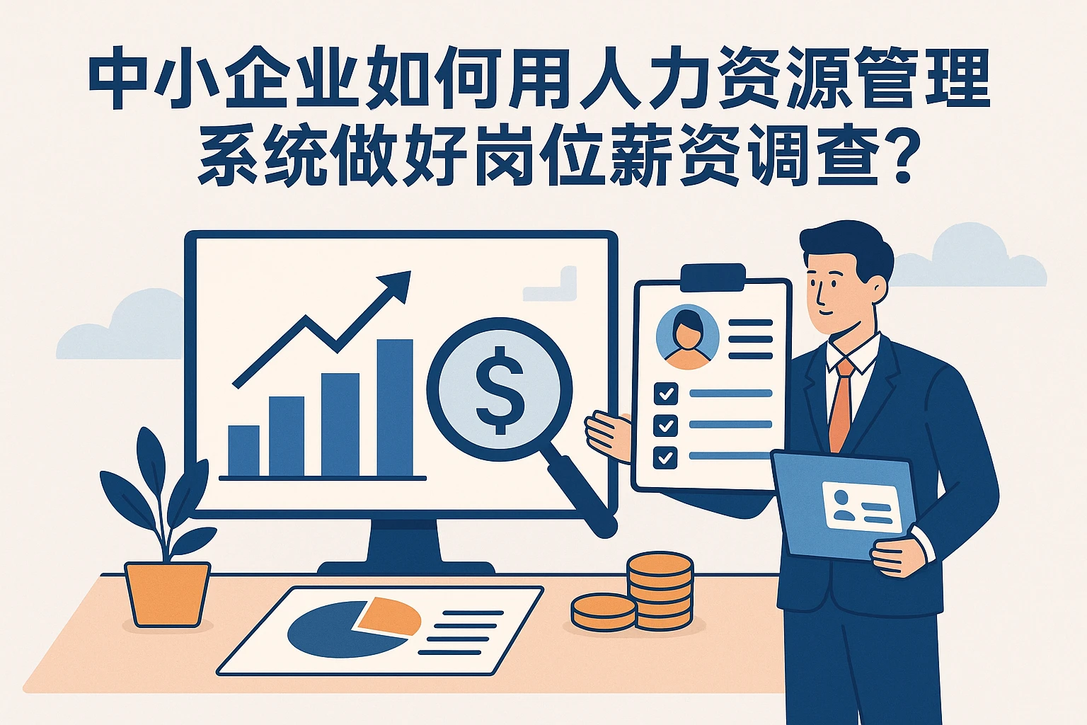 中小企业如何用人力资源管理系统做好岗位薪资调查？