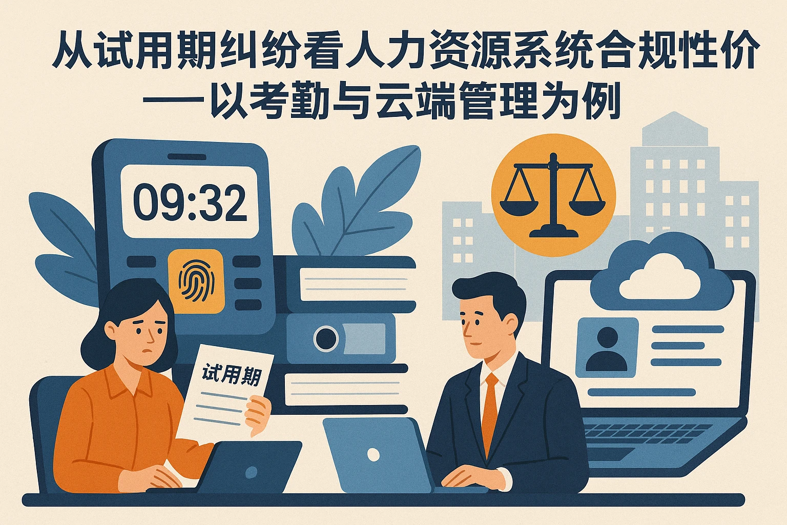 从试用期纠纷看人力资源系统的合规性价值——以考勤与云端管理为例