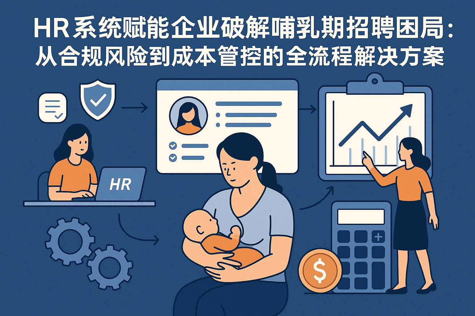HR系统赋能企业破解哺乳期招聘困局：从合规风险到成本管控的全流程解决方案