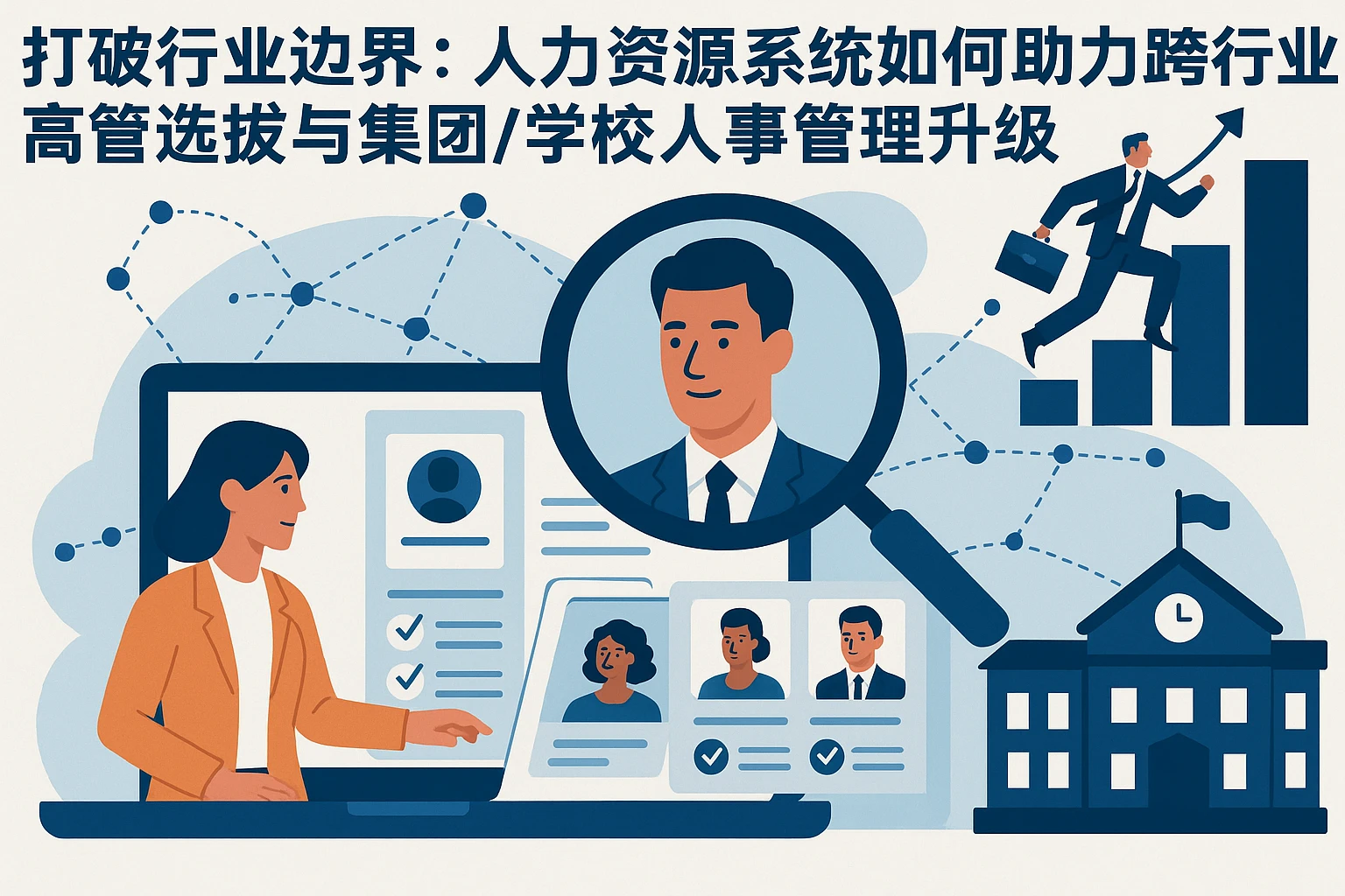 打破行业边界：人力资源系统如何助力跨行业高管选拔与集团/学校人事管理升级