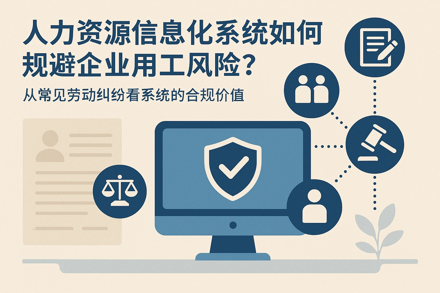 人力资源信息化系统如何规避企业用工风险？从常见劳动纠纷看系统的合规价值