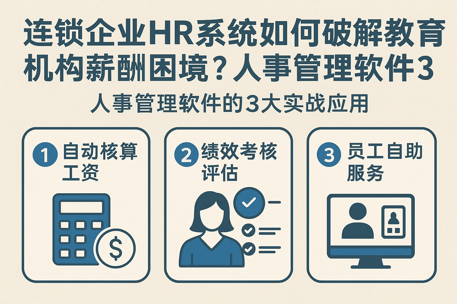 连锁企业HR系统如何破解教育机构薪酬困境？人事管理软件的3大实战应用