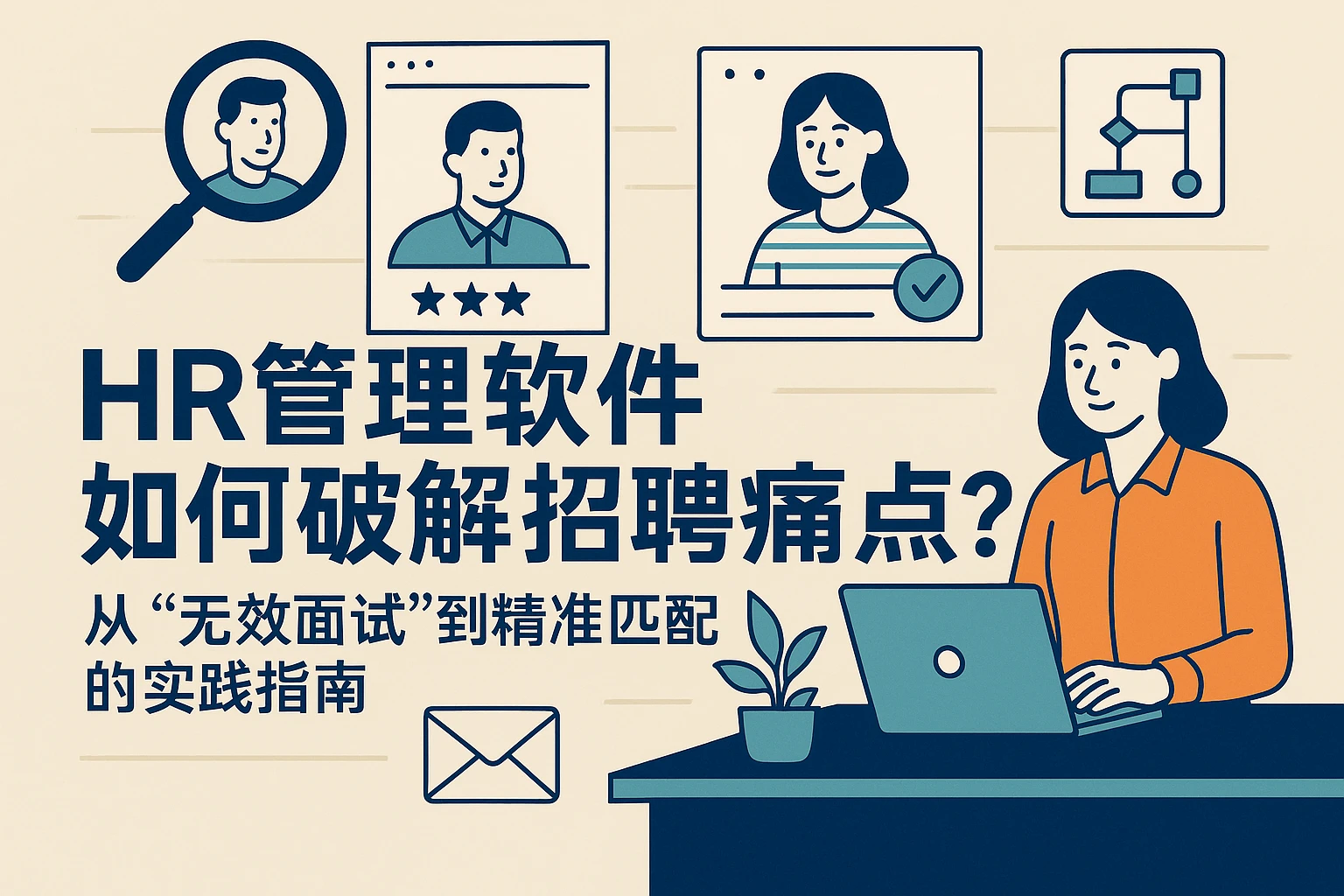 HR管理软件如何破解招聘痛点？从“无效面试”到精准匹配的实践指南