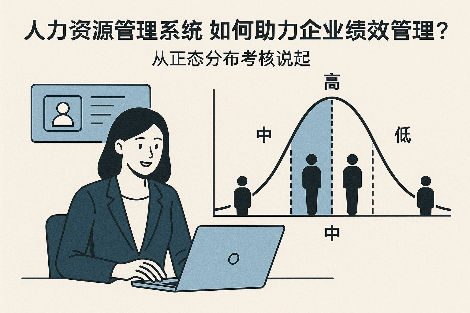 人力资源管理系统如何助力企业绩效管理？从正态分布考核说起