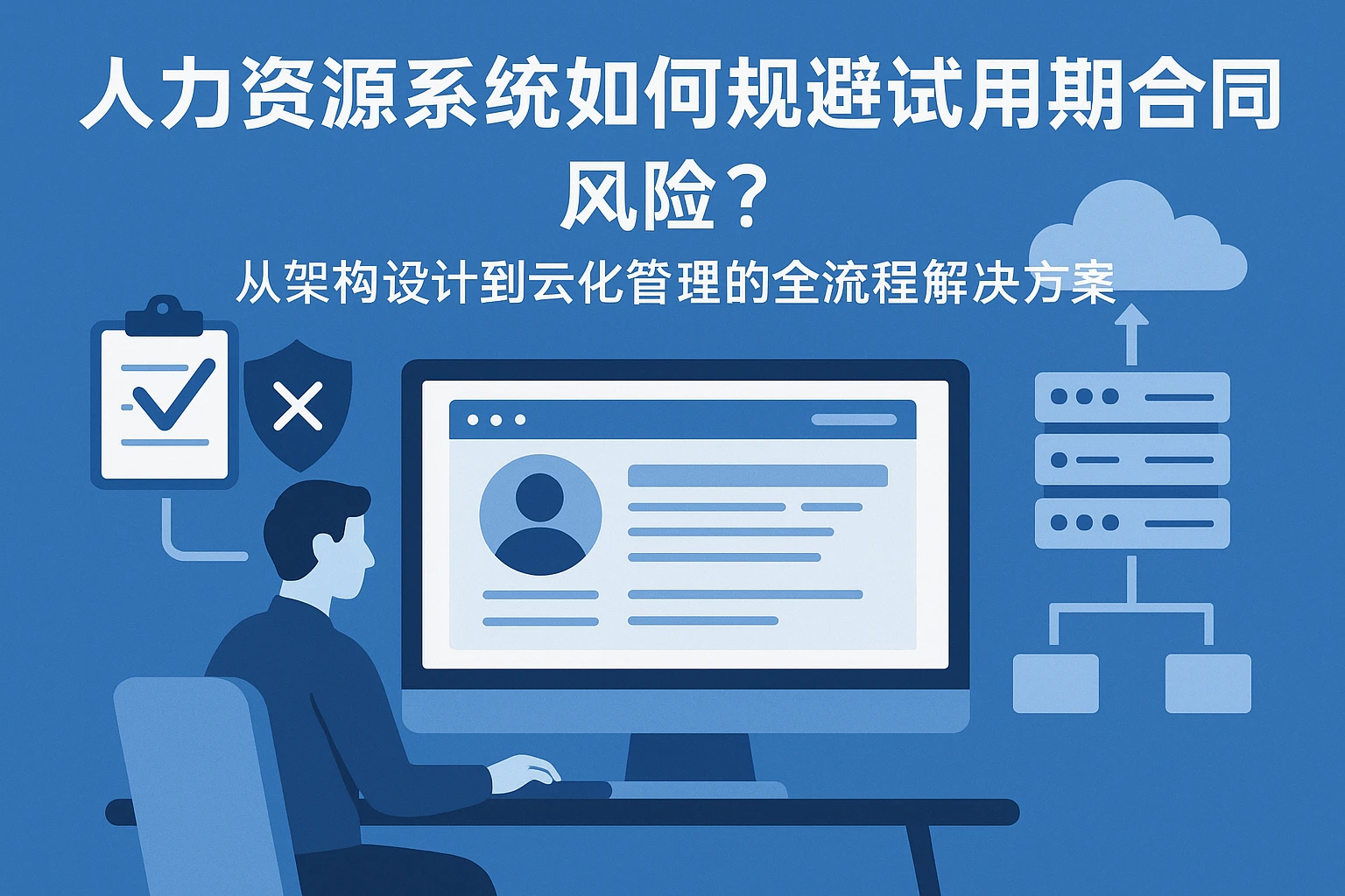 人力资源系统如何规避试用期合同风险？从架构设计到云化管理的全流程解决方案