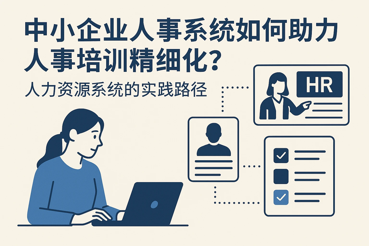 中小企业人事系统如何助力人事培训精细化？人力资源系统的实践路径