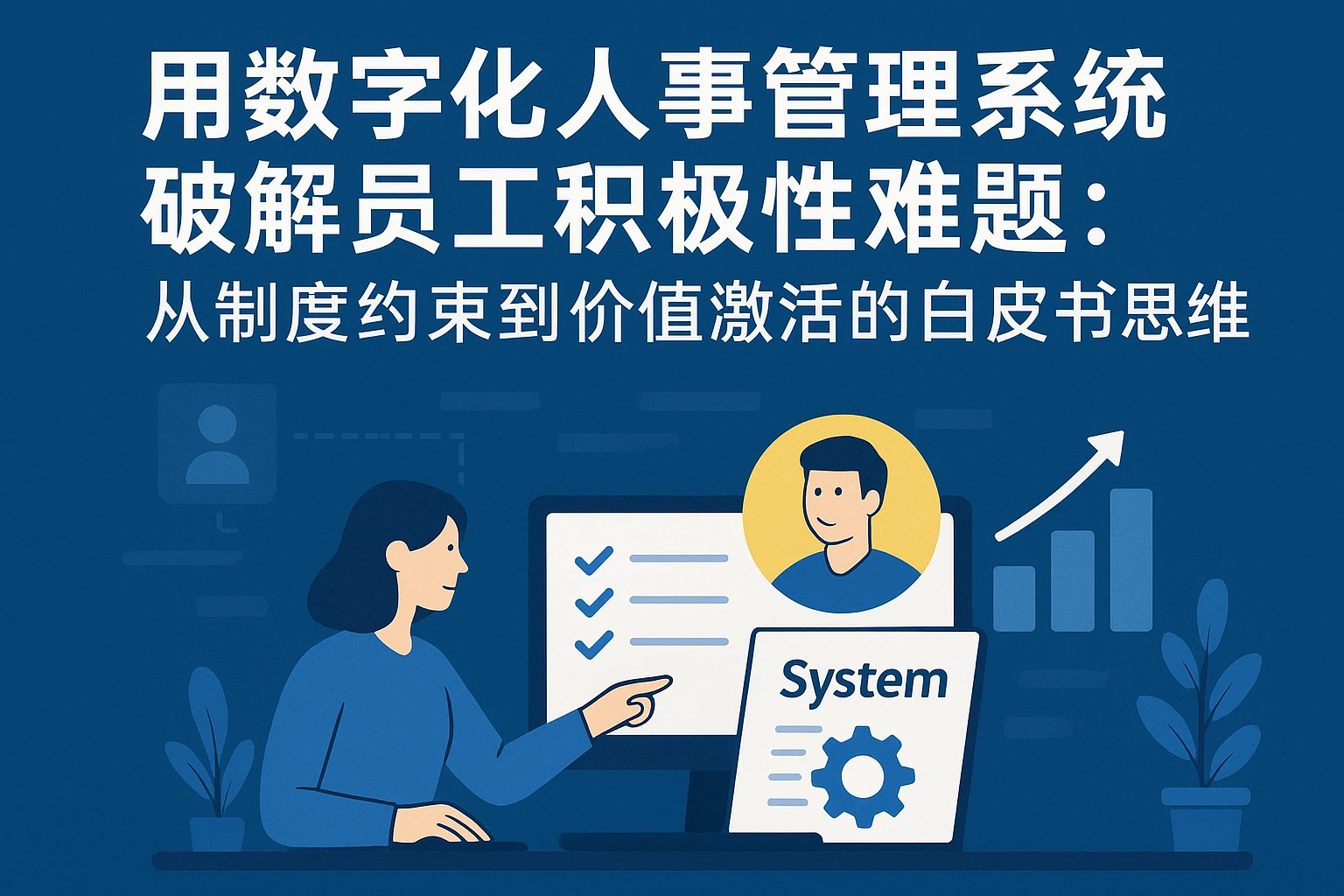 用数字化人事管理系统破解员工积极性难题：从制度约束到价值激活的白皮书思维