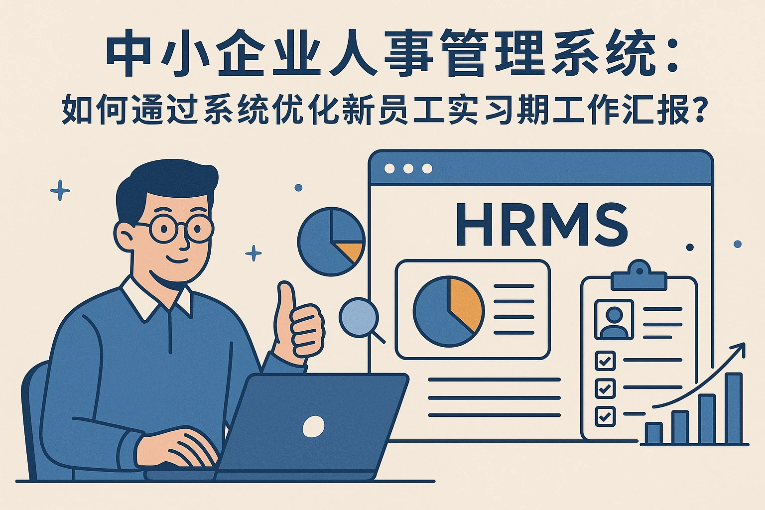 中小企业人事管理系统：如何通过系统优化新员工实习期工作汇报？