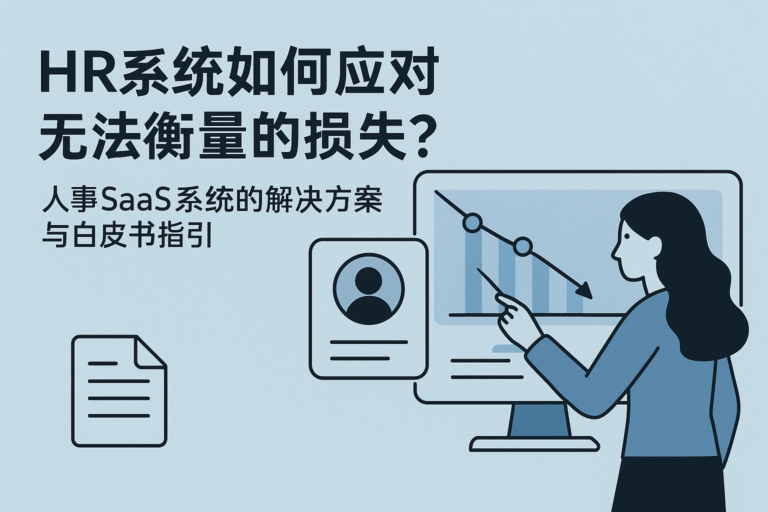 HR系统如何应对无法衡量的损失？人事SaaS系统的解决方案与白皮书指引