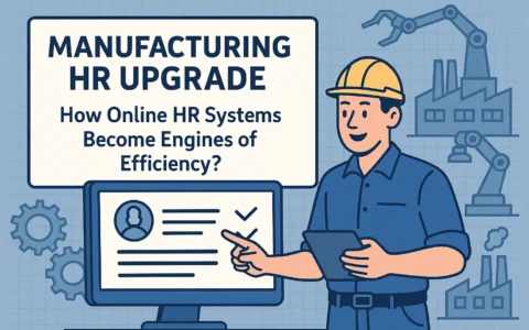 制造业人力资源管理升级：在线人事系统如何成为企业效率引擎？