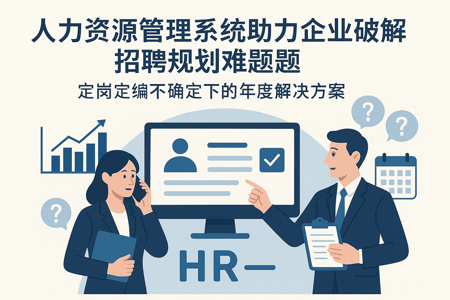 人力资源管理系统助力企业破解招聘规划难题：定岗定编不确定下的年度解决方案