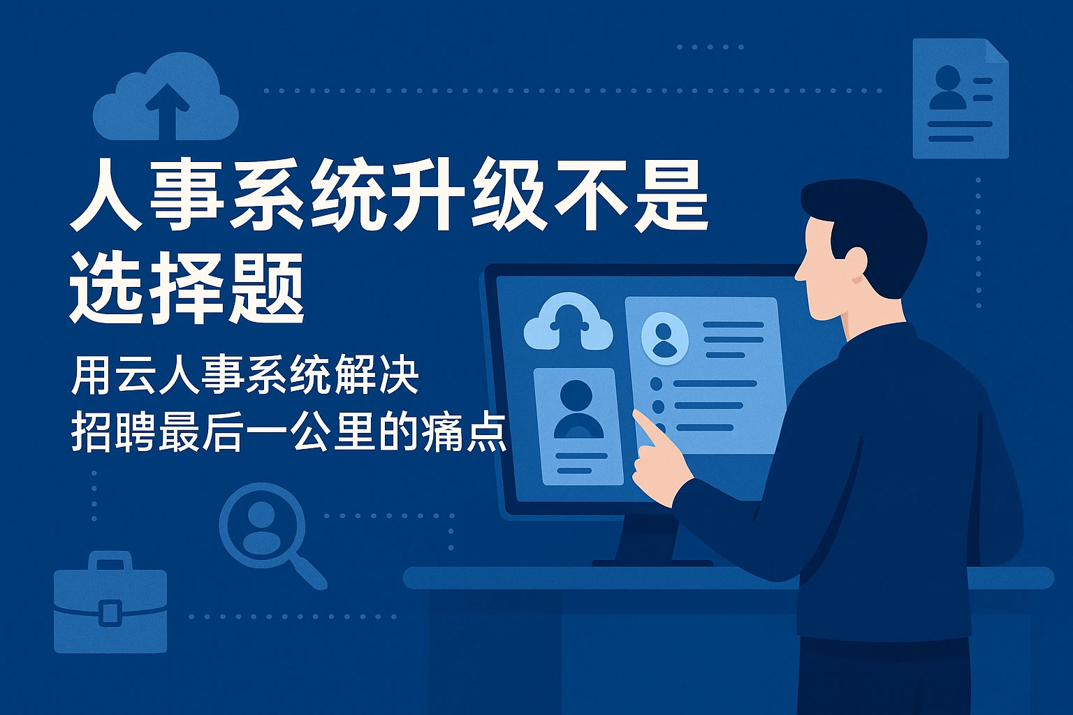人事系统升级不是选择题：用云人事系统解决招聘最后一公里的痛点