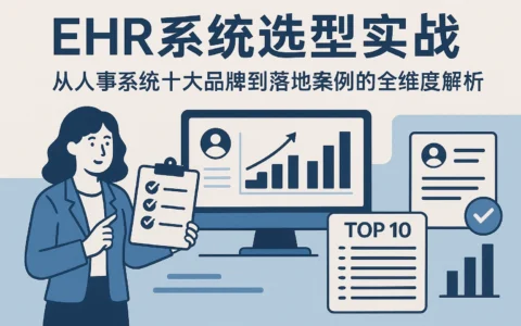 EHR系统选型实战：从人事系统十大品牌到落地案例的全维度解析