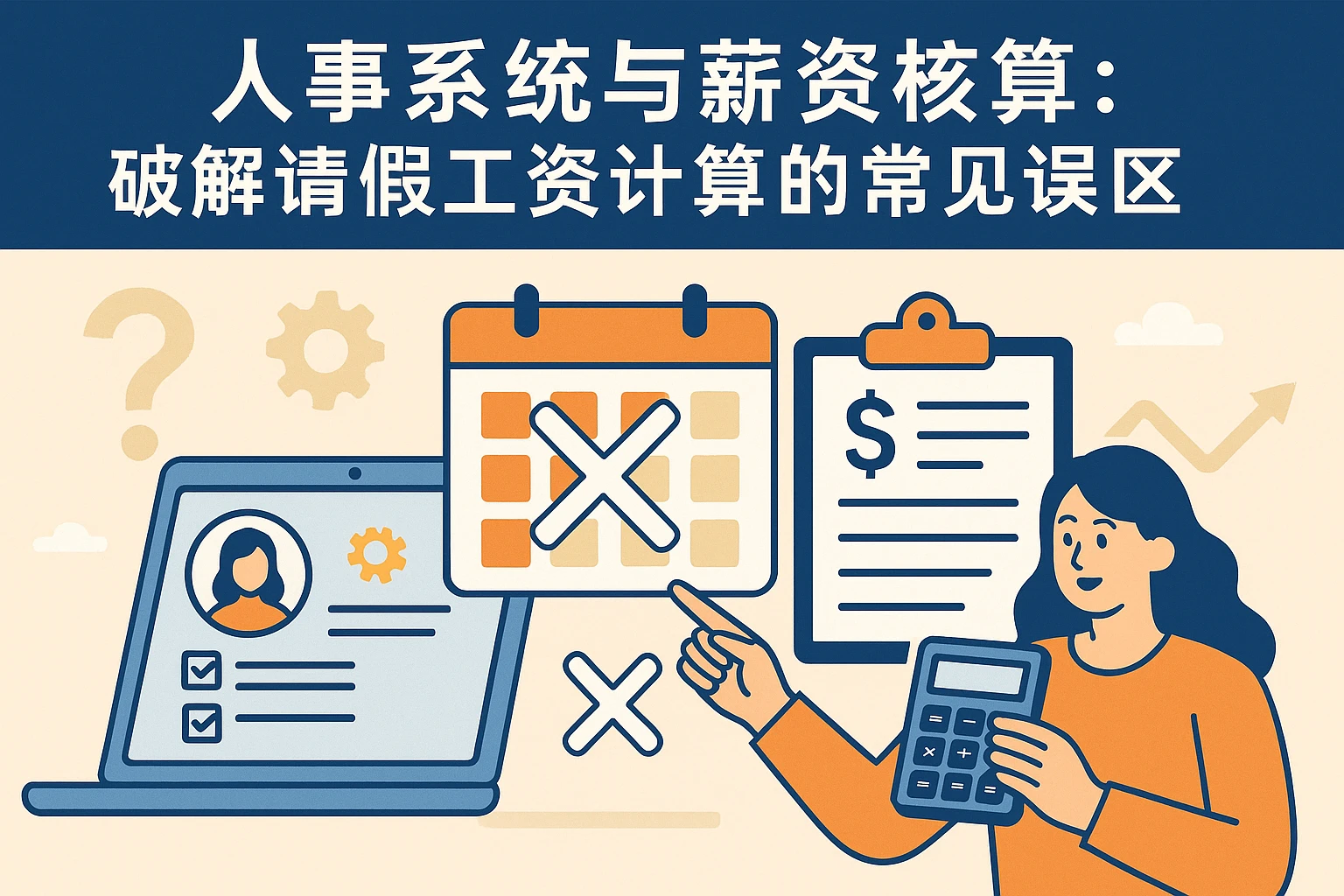 人事系统与薪资核算：破解请假工资计算的常见误区