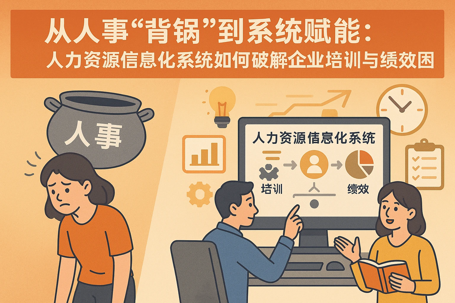 从人事“背锅”到系统赋能：人力资源信息化系统如何破解企业培训与绩效管理困局