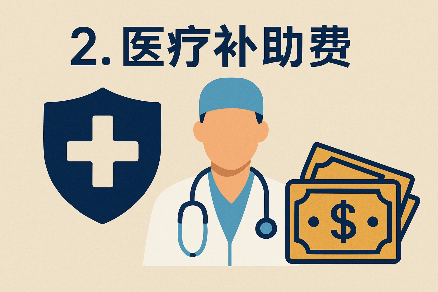 2. 医疗补助费