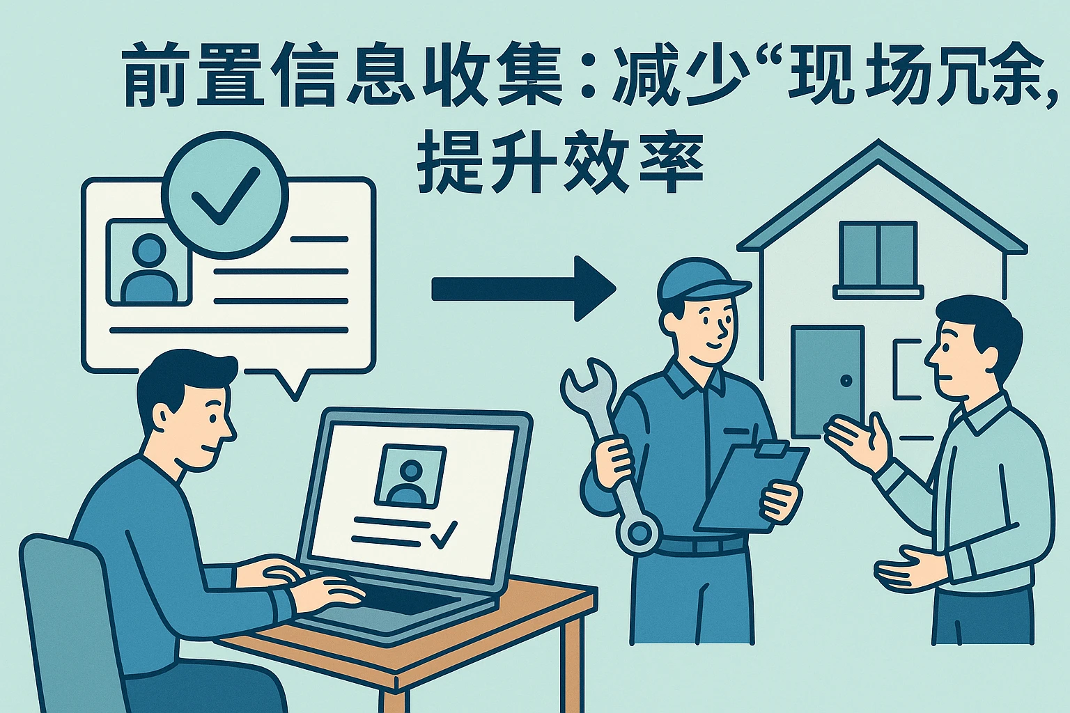 2. 前置信息收集：减少“现场冗余”，提升效率