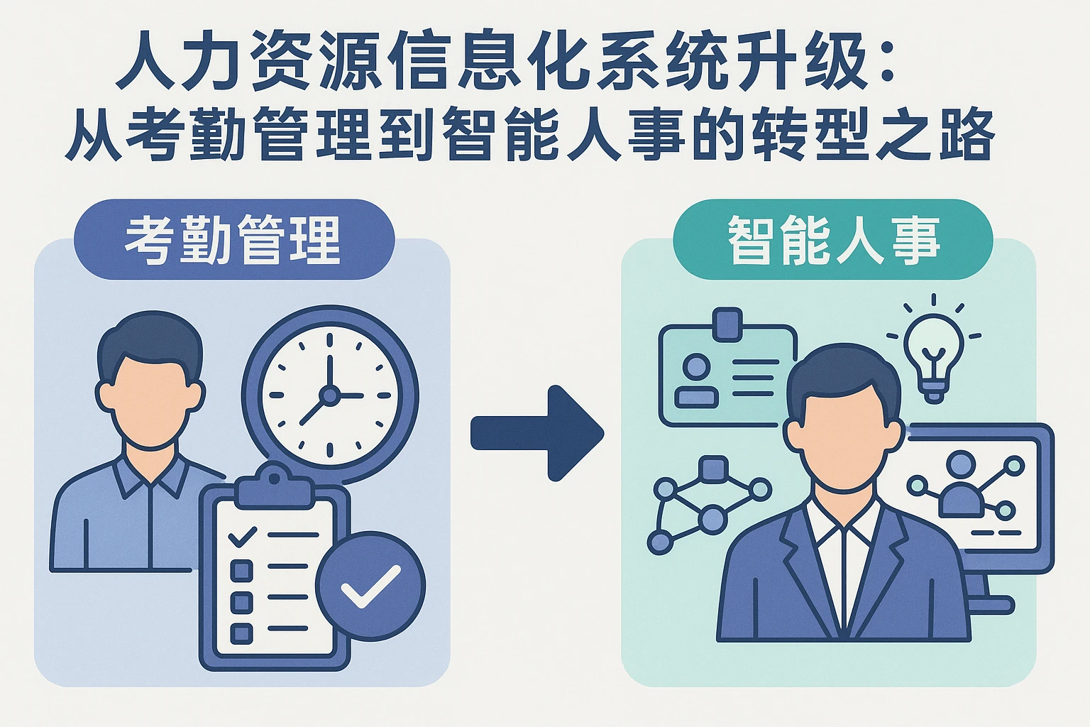 人力资源信息化系统升级：从考勤管理到智能人事的转型之路