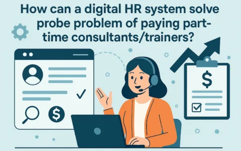 数字化人事系统如何解决兼职顾问/讲师招聘付费难题？