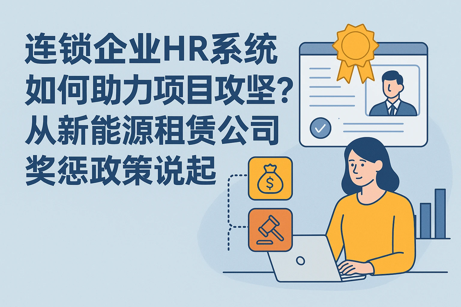 连锁企业HR系统如何助力项目攻坚？从新能源租赁公司的奖惩政策说起
