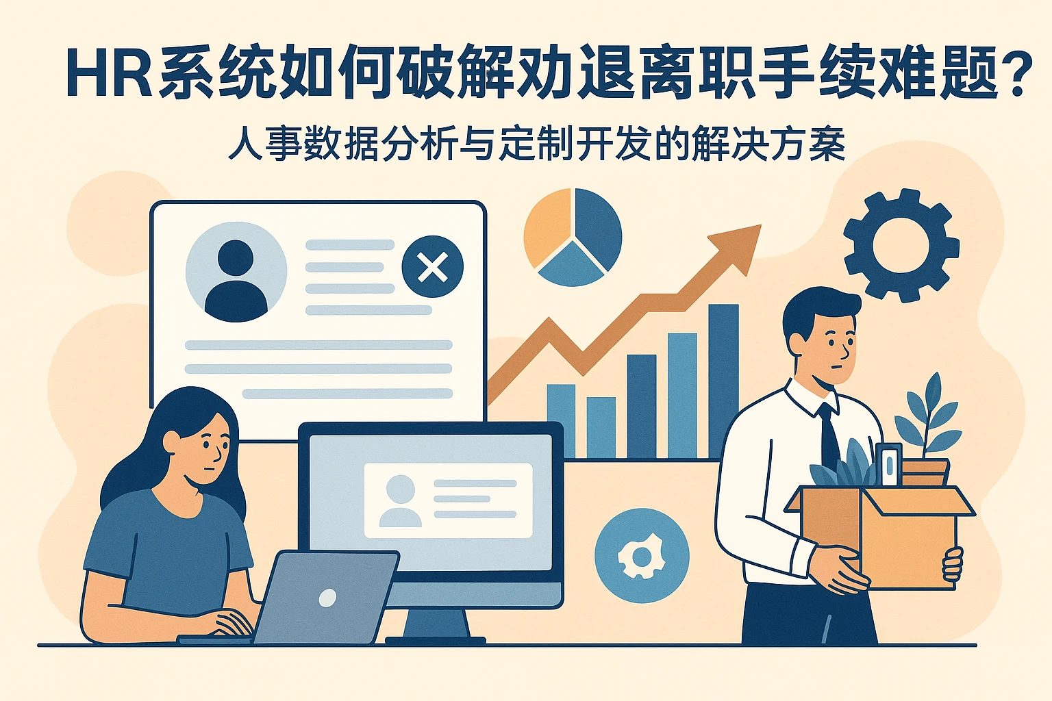 HR系统如何破解劝退离职手续难题？人事数据分析与定制开发的解决方案