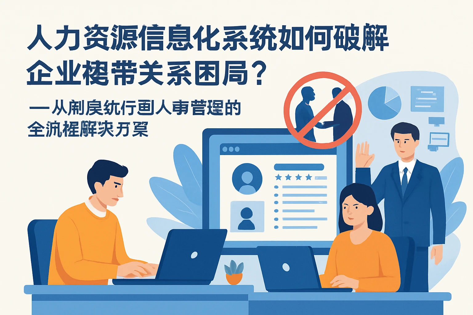 人力资源信息化系统如何破解企业裙带关系困局？——从制度执行到人事管理的全流程解决方案
