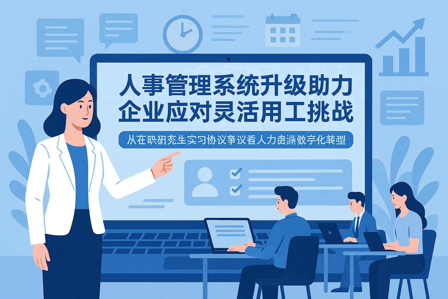 人事管理系统升级助力企业应对灵活用工挑战——从在职研究生实习协议争议看人力资源数字化转型
