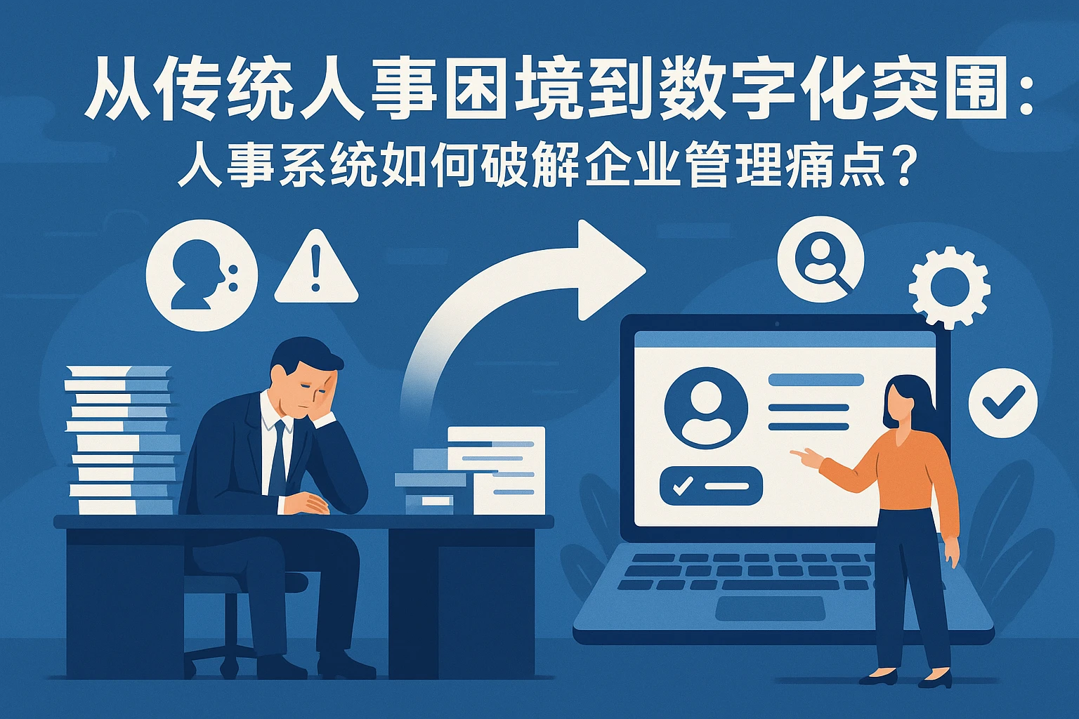 从传统人事困境到数字化突围：人事系统如何破解企业管理痛点？