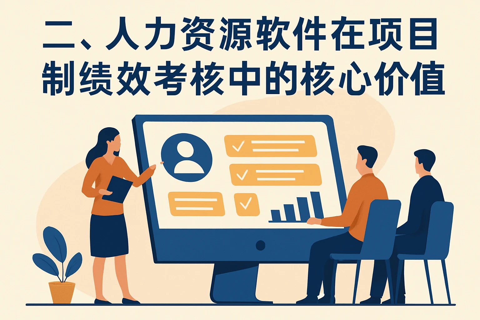 二、人力资源软件在项目制绩效考核中的核心价值