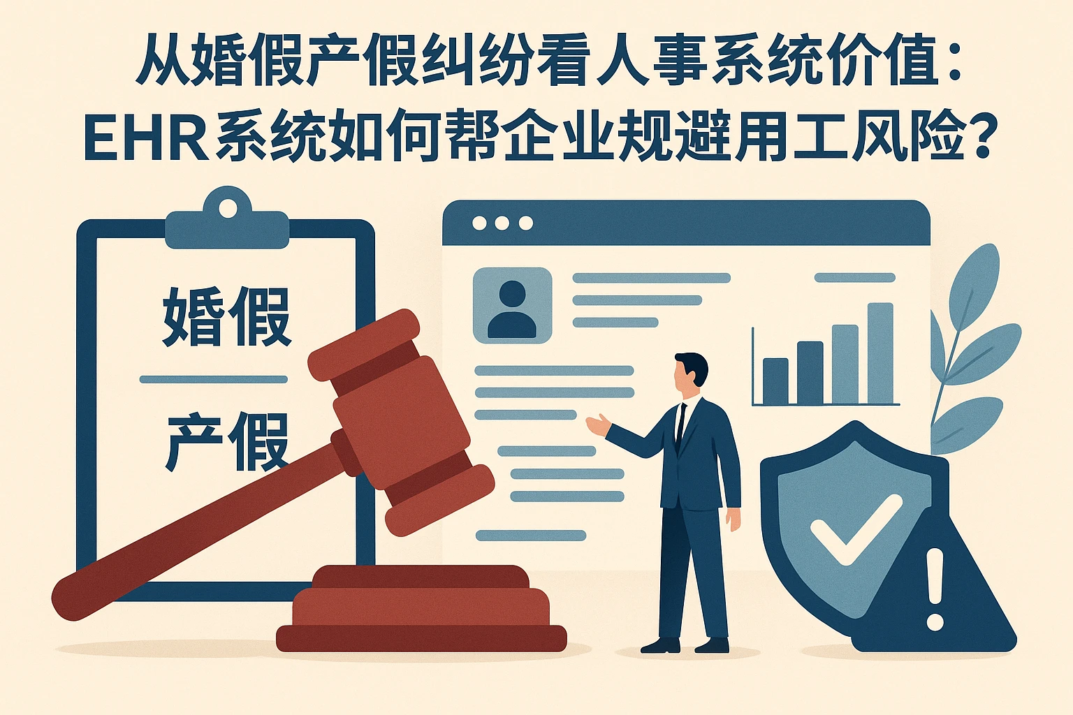 从婚假产假纠纷看人事系统价值：EHR系统如何帮企业规避用工风险？