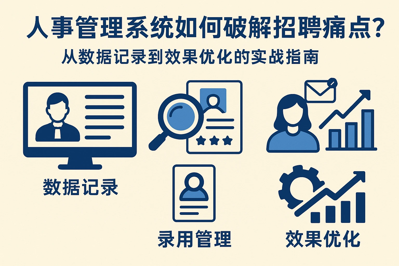 人事管理系统如何破解招聘痛点？从数据记录到效果优化的实战指南