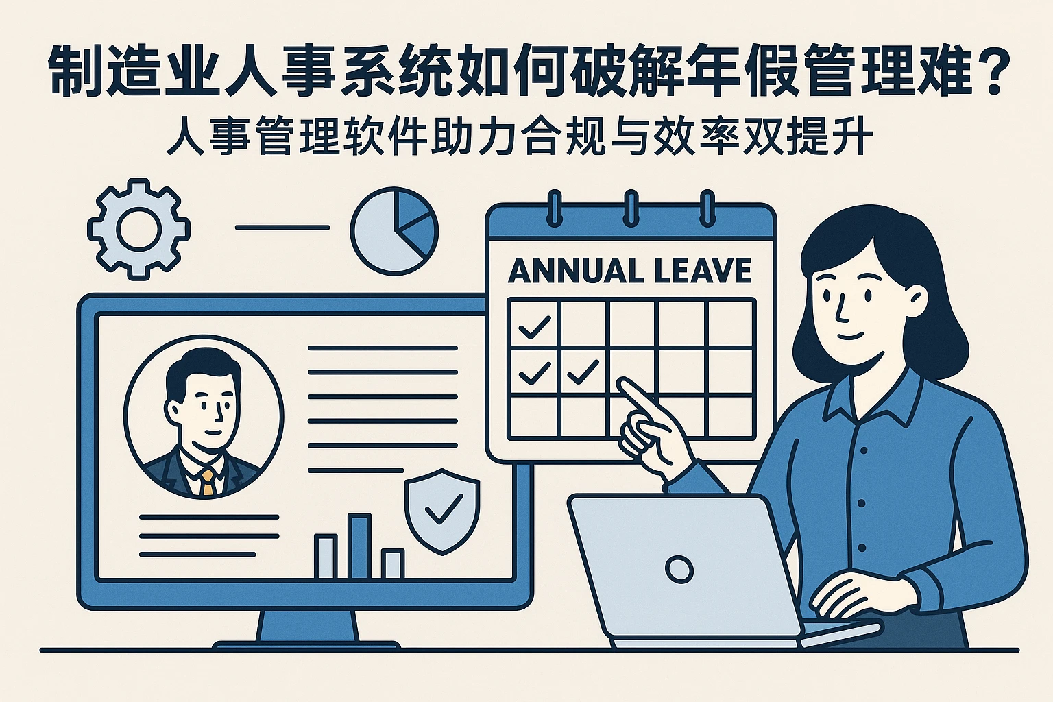 制造业人事系统如何破解年假管理难题？人事管理软件助力合规与效率双提升