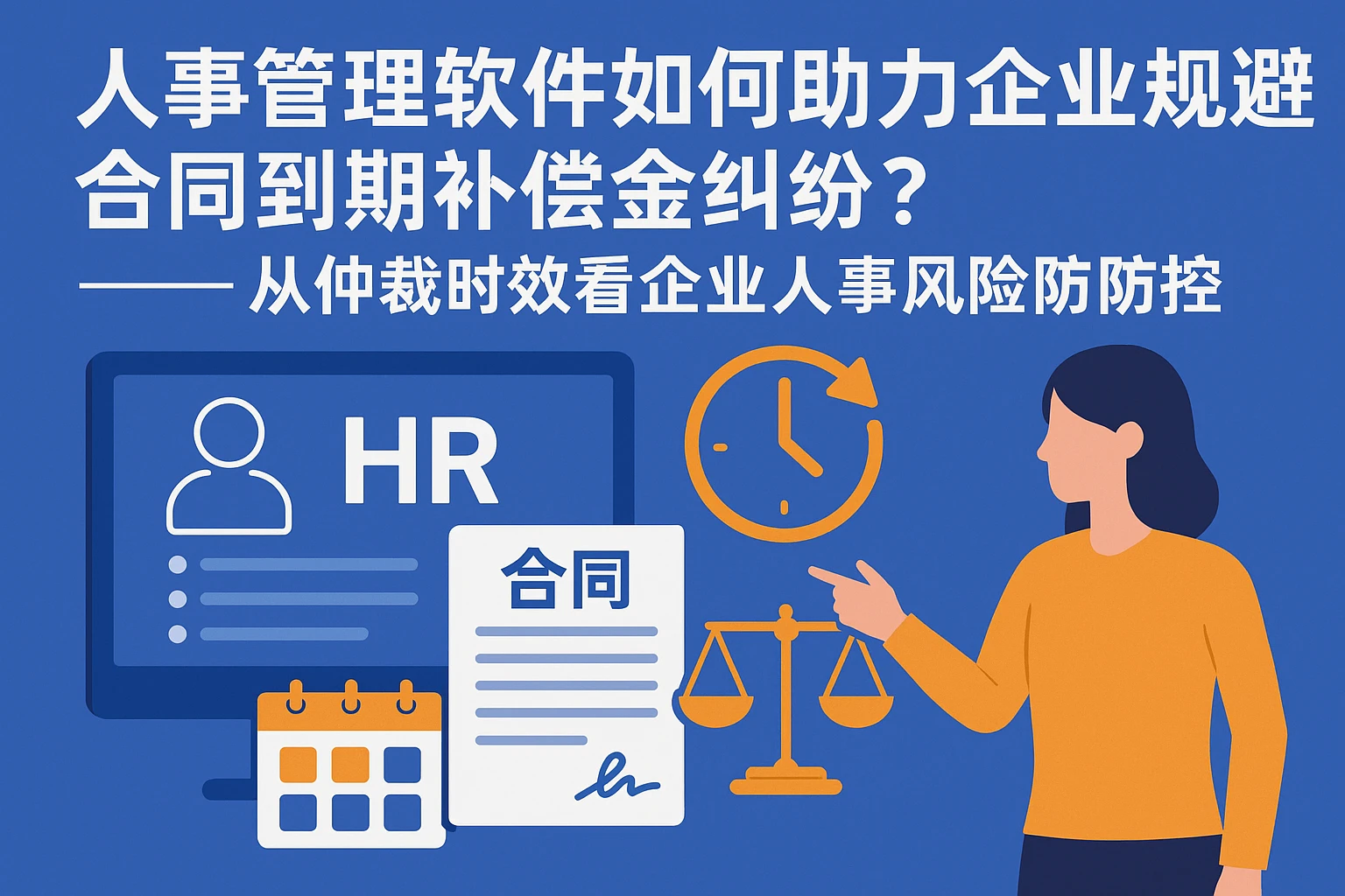 人事管理软件如何助力企业规避合同到期补偿金纠纷？——从仲裁时效看企业人事风险防控