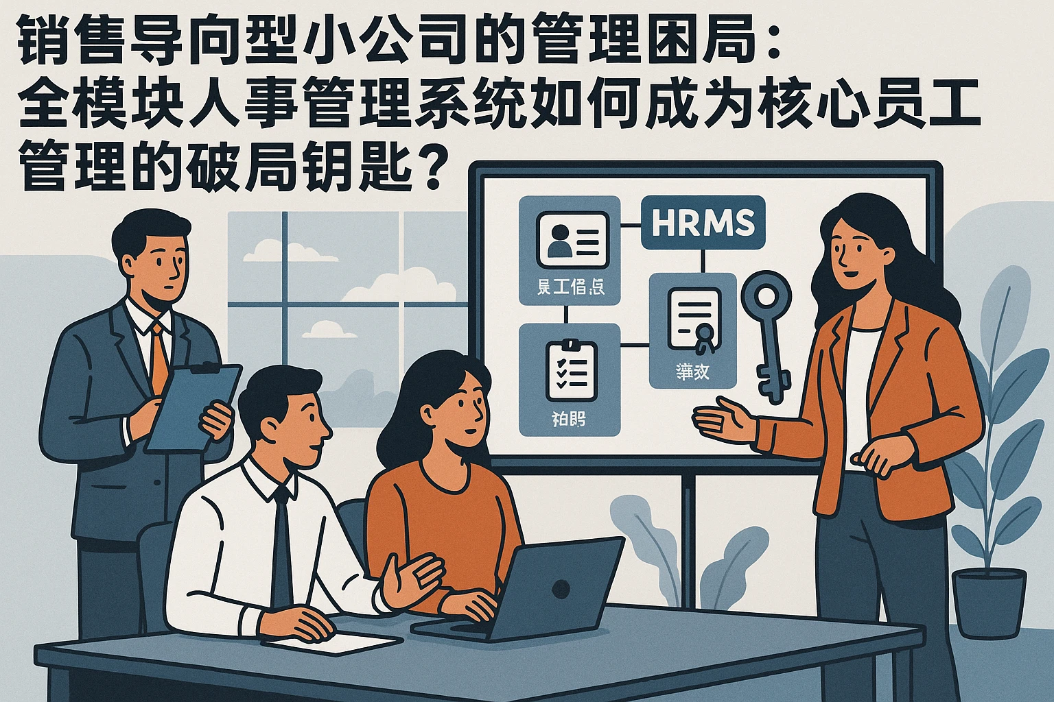 销售导向型小公司的管理困局：全模块人事管理系统如何成为核心员工管理的破局钥匙？