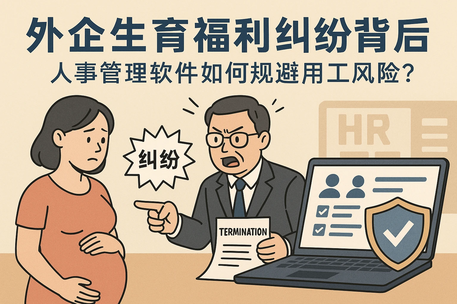 外企生育福利纠纷背后：人事管理软件如何规避用工风险？