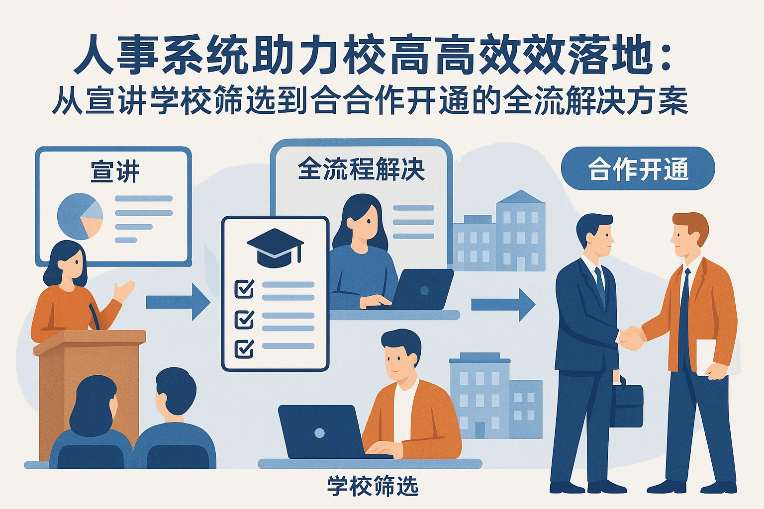 人事系统助力校招高效落地：从宣讲学校筛选到合作开通的全流程解决方案