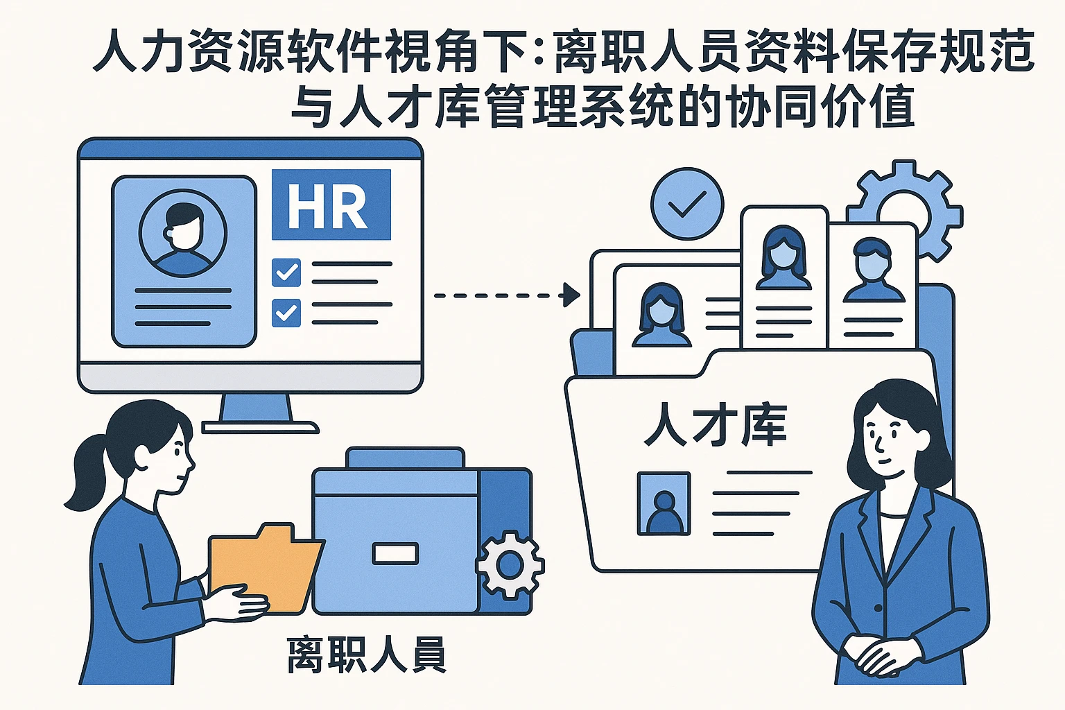 人力资源软件视角下：离职人员资料保存规范与人才库管理系统的协同价值