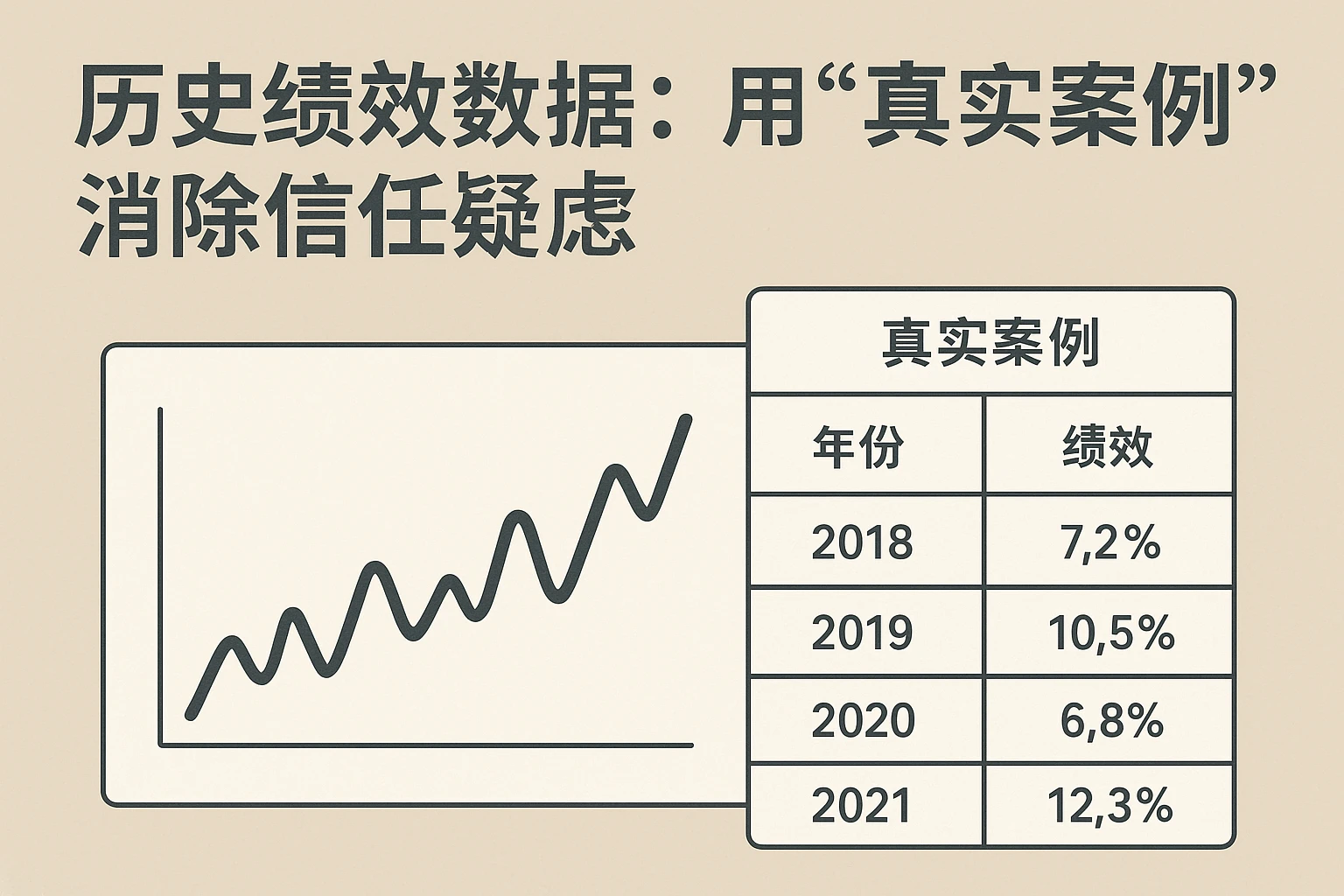 2. 历史绩效数据：用“真实案例”消除信任疑虑
