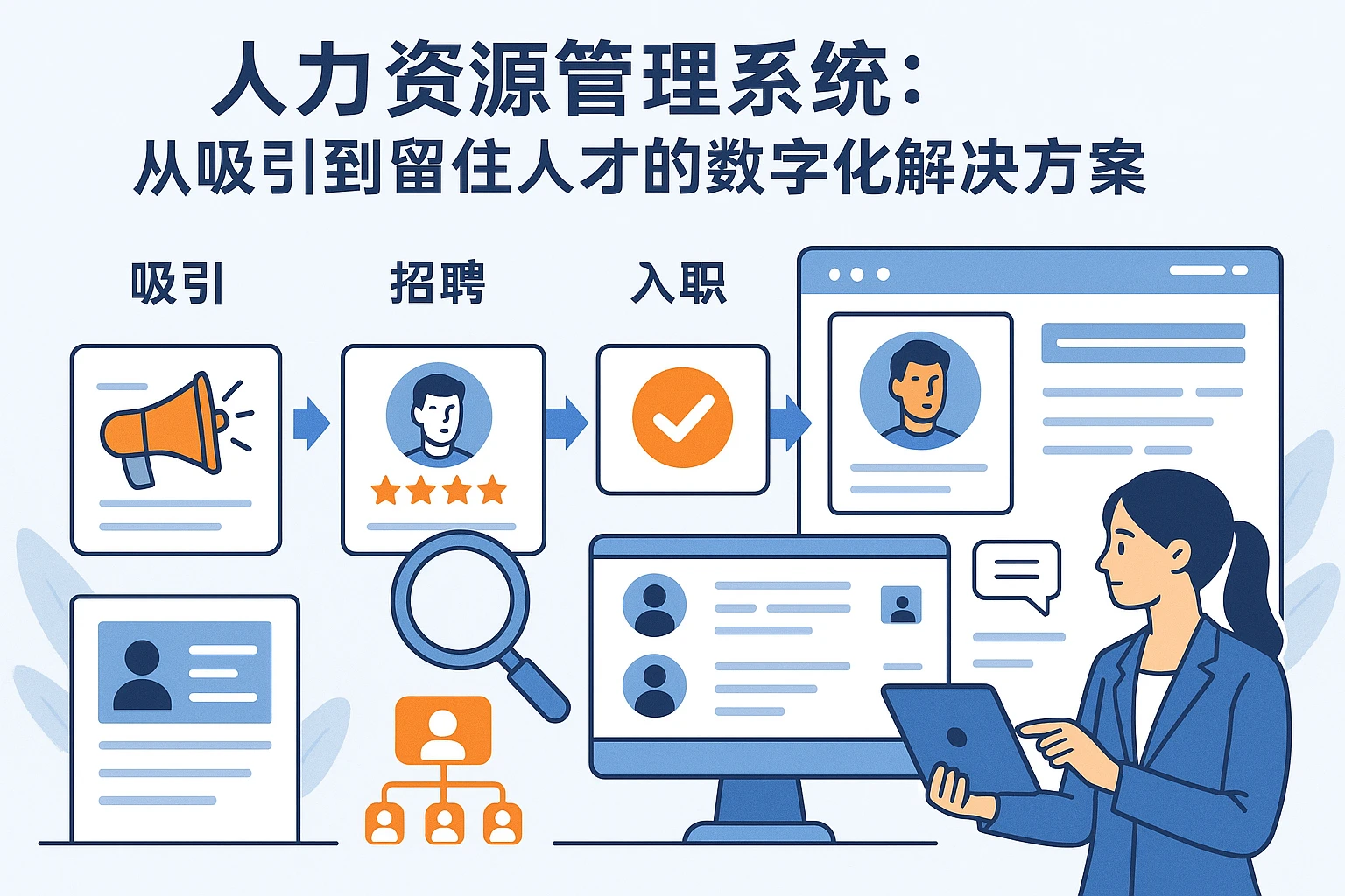 人力资源管理系统：从吸引到留住人才的数字化解决方案