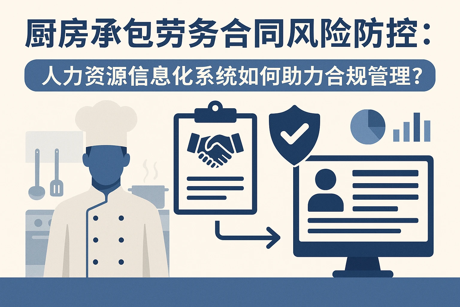 厨房承包劳务合同风险防控：人力资源信息化系统如何助力合规管理？