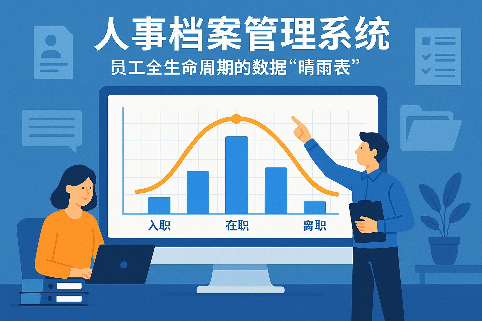 2. 人事档案管理系统：员工全生命周期的数据“晴雨表”