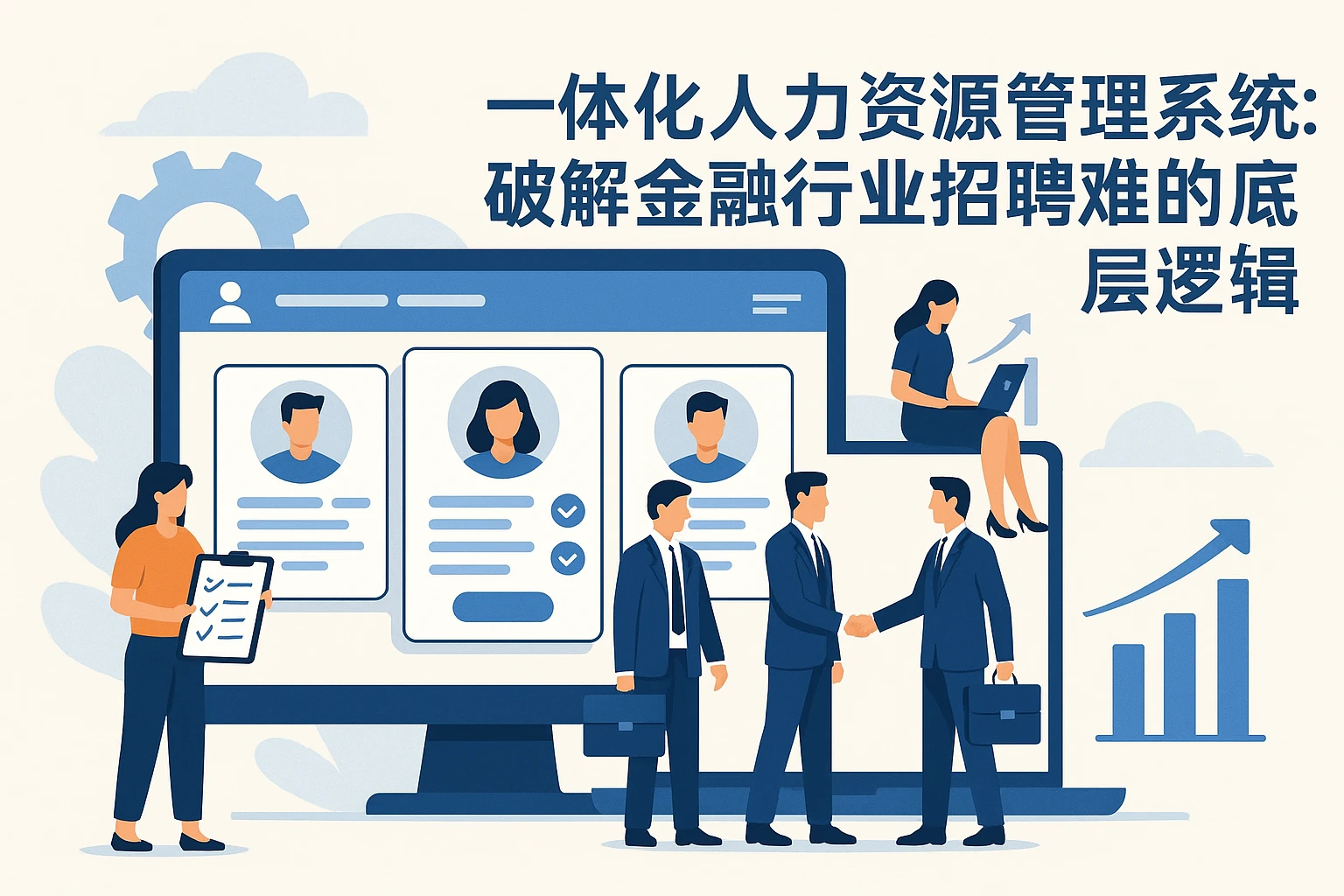 一体化人力资源管理系统：破解金融行业招聘难的底层逻辑