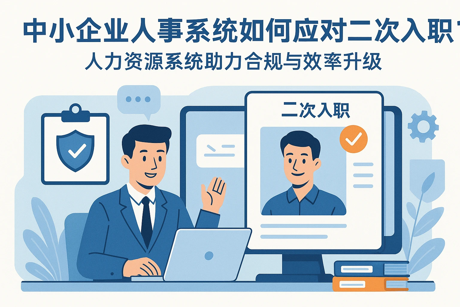 中小企业人事系统如何应对二次入职？人力资源系统助力合规与效率升级