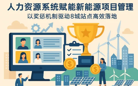 人力资源系统赋能新能源项目管理：以奖惩机制驱动8城站点高效落地