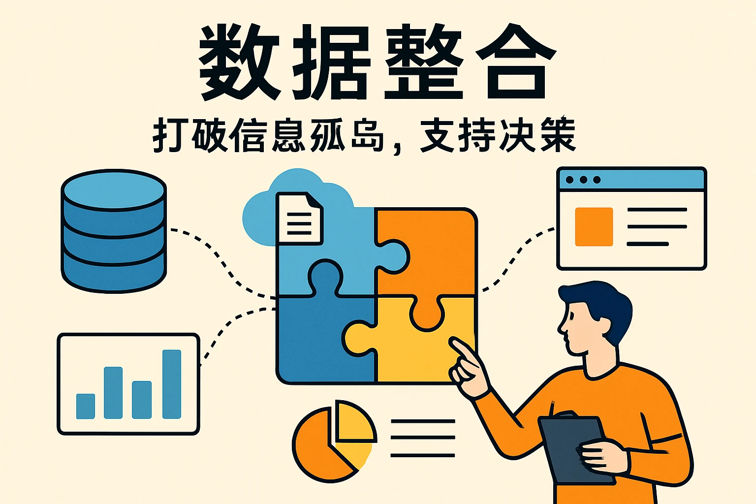 2. 数据整合：打破信息孤岛，支持决策