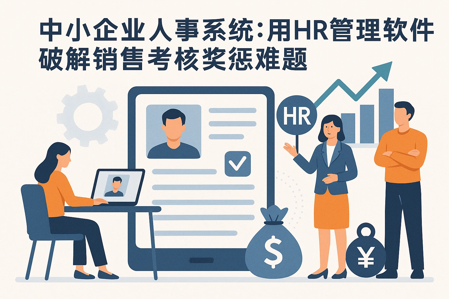 中小企业人事系统：用HR管理软件破解销售考核奖惩难题