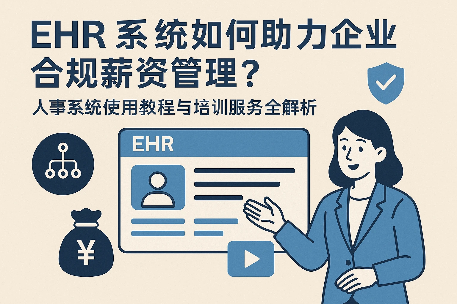 EHR系统如何助力企业合规薪资管理？人事系统使用教程与培训服务全解析