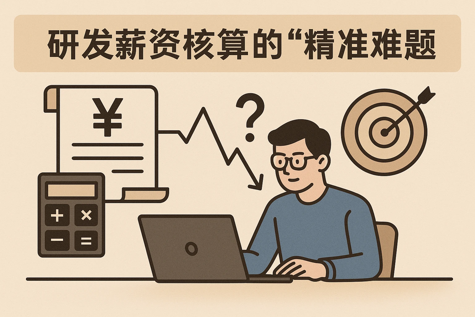 2. 研发薪资核算的“精准难题”